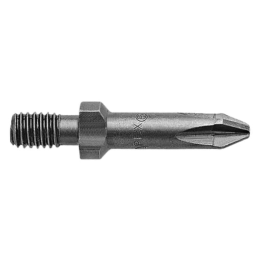 APEX 402-PZDX, PoziDriv, PZ2 - PoziDriv, 1/4"-24 Screw Shank Drive, Max Hardness