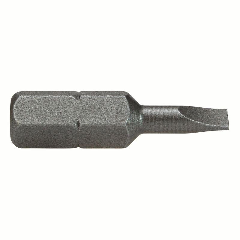 APEX 445-00X, Slotted, 0.025 x 0.14" (0.64 x 3.6mm) Slotted, 1/4" Hex Insert Drive, Max Hardness