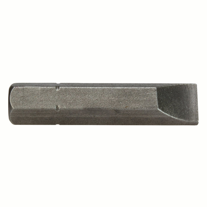 APEX 445-5X | Insert Bit | 1/4" Hex Drive | 0.05 x 0.313" (1.27 x 7.9mm) Slotted | Length: 1.5" (38mm) | Max Hardness