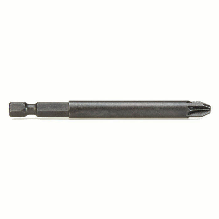 APEX 492-B-PZDX | Power Bit | 1/4" Hex Drive | PZ2 Pozidriv | Length: 3.5" (88.9mm) | Max Hardness