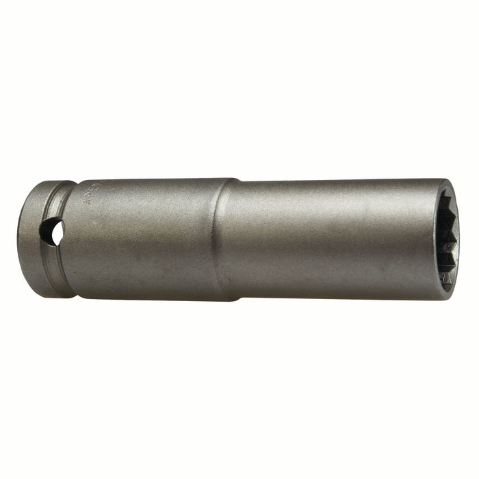 Apex 5520-D | Impact Socket | 1/2" Square Drive | 5/8" Hex | Length: 3.25" (82.6mm) | Inch | 12-Point | Thin Wall