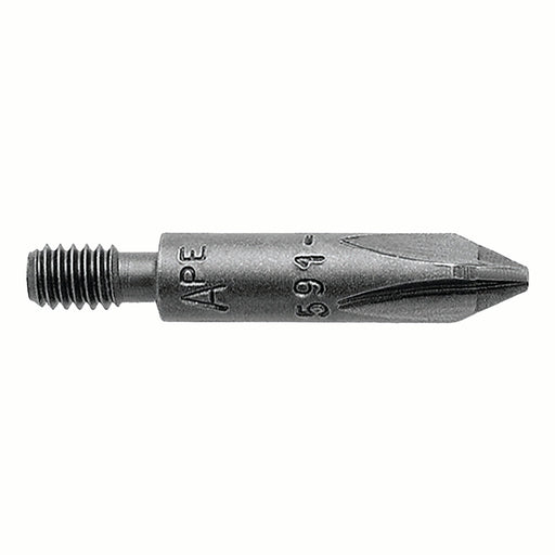 APEX 591-PZDX, PoziDriv, PZ1 - PoziDriv, 8-32 Screw Shank Drive, Max Hardness