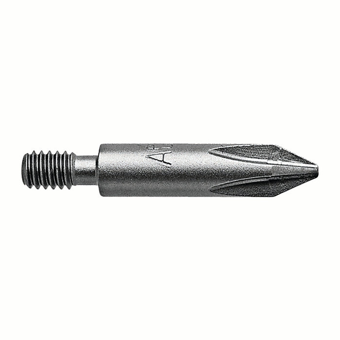 APEX 402X | Screw Shank Bit | 1/4"-24 Screw Shank Drive | PH2 - Phillips | Length: 1.5" (38mm) | Max Hardness