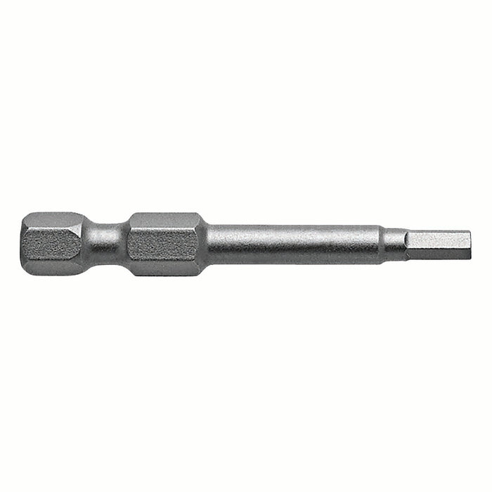 APEX AM-5MM | Power Bit | 1/4" Hex Drive | 5mm Hex Key | Length: 1.94" (49mm) | Max Hardness