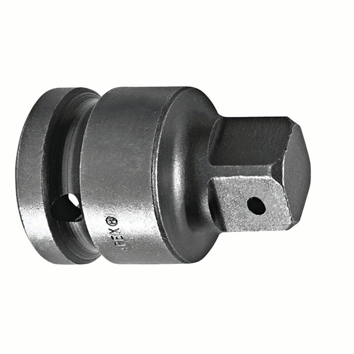 Apex EX-1005 | Power Adapter | 1 1/2" Square Drive | 1" Square | Impact Rated | 9/32" Drill Hole