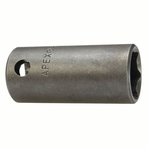 Apex HC-3816, Inch Hex, 6-Point, Standard Length, 3/8" Square Drive, 1/2" Hex Impact Socket
