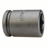 Apex M-1116X Impact Socket, Inch, 6-Point, Fixed Magnet, Hex, Fixed Magnet