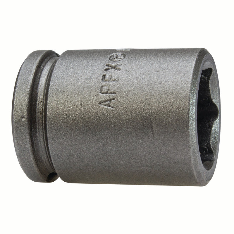 Apex M-1116, Inch Hex, 6-Point, Fixed Magnet, Standard Length, 1/4" Square Drive, 1/2" Hex Impact Socket