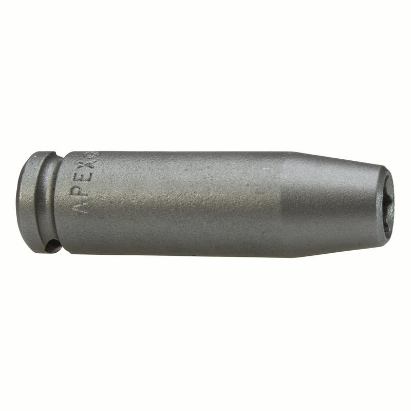 Apex M-1208, Inch Hex, 6-Point, Fixed Magnet, Long Length, 1/4" Square Drive, 1/4" Hex Impact Socket
