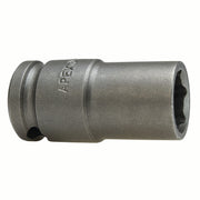 Apex M-12MM43X Impact Socket, Thin Wall, Metric, 6-Point, Fixed Magnet, Hex, Fixed Magnet