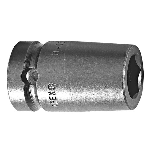 Apex M-13MME5, Metric Hex, 6-Point, For Sheet Metal Screws, Fixed Magnet, Standard Length, 1/2" Square Drive, 13 mm Impact Socket