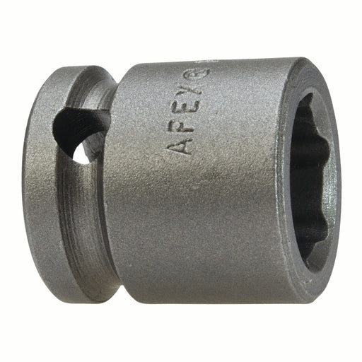 Apex M-3016, Inch Hex, 6-Point, Fixed Magnet, Short Length, 3/8" Square Drive, 1/2" Hex Impact Socket