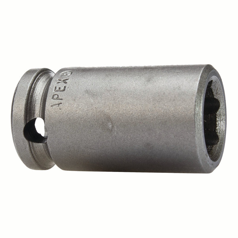 Apex M-3116, Inch Hex, 6-Point, Fixed Magnet, Standard Length, 3/8" Square Drive, 1/2" Hex Impact Socket