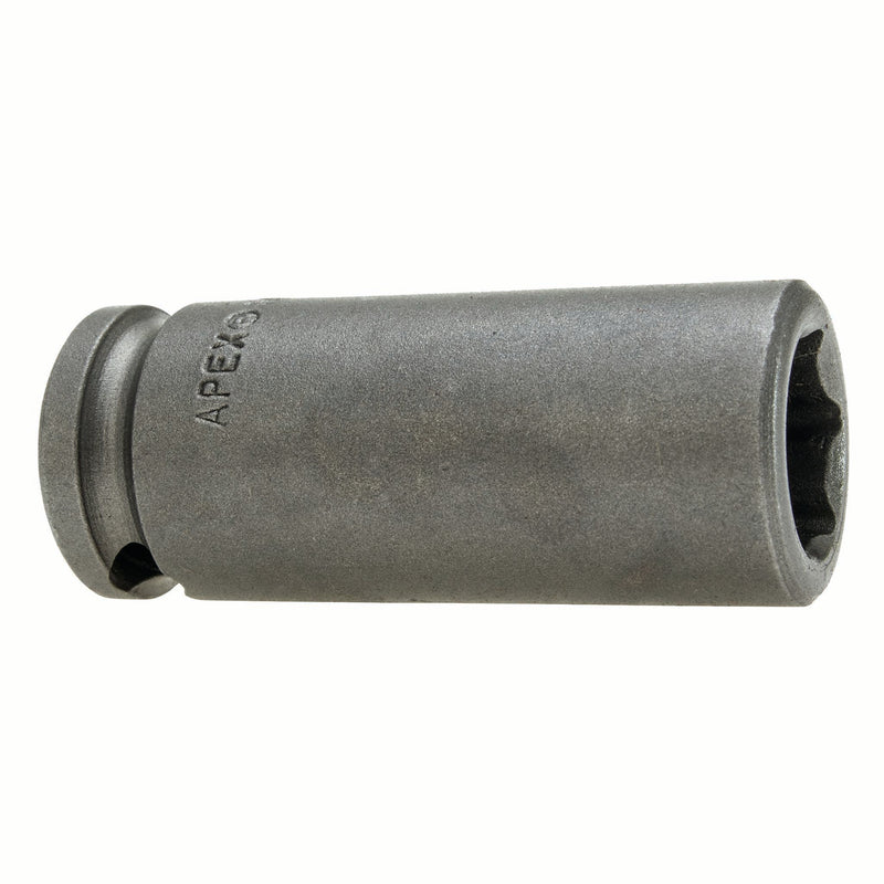 Apex M-3216X Impact Socket, Inch, 6-Point, Fixed Magnet, Hex, Fixed Magnet