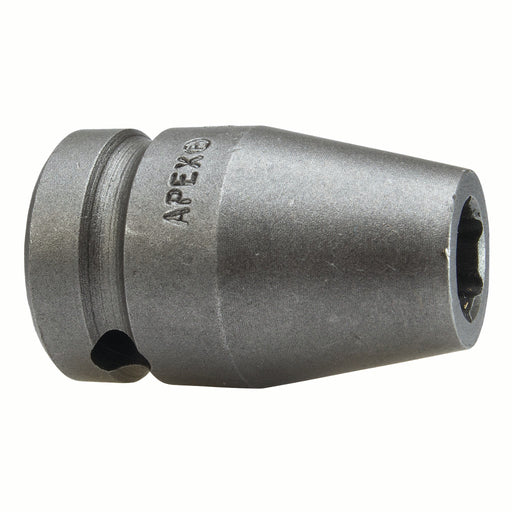 Apex M-5112, Inch Hex, 6-Point, Fixed Magnet, Standard Length, 1/2" Square Drive, 3/8" Hex Impact Socket