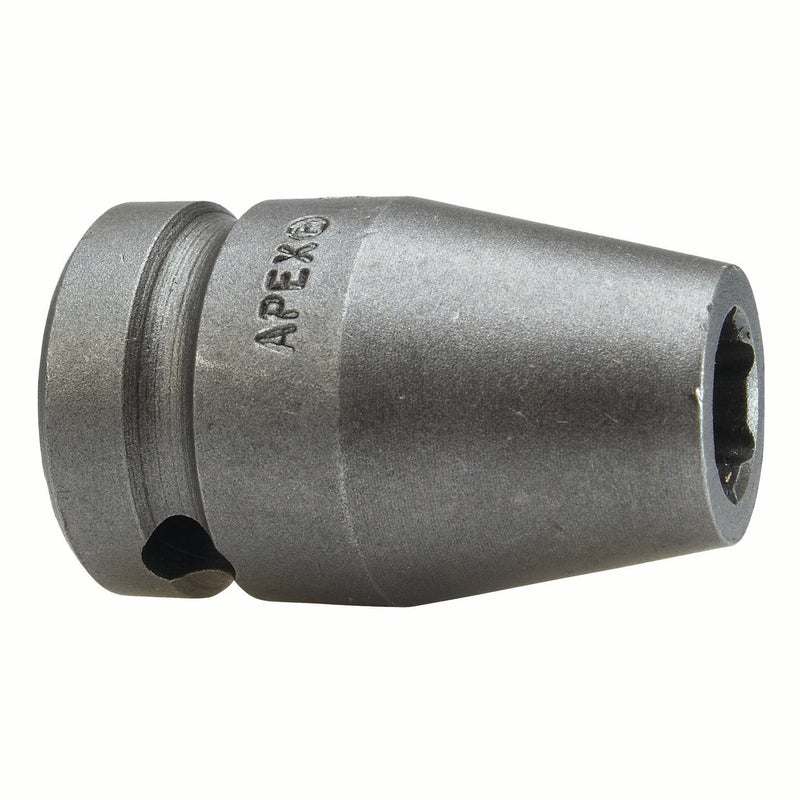Apex M-5112X Impact Socket, Inch, 6-Point, Fixed Magnet, Hex, Fixed Magnet