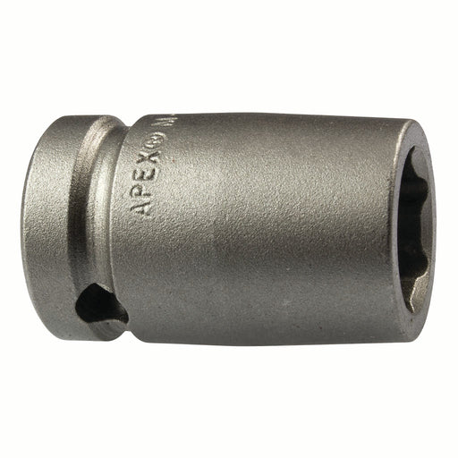 Apex M-5118, Inch Hex, 6-Point, Fixed Magnet, Standard Length, 1/2" Square Drive, 9/16" Hex Impact Socket
