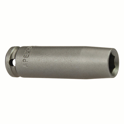 Apex M-7MM21, Metric Hex, 6-Point, Fixed Magnet, Long Length, 1/4" Square Drive, 7 mm Impact Socket
