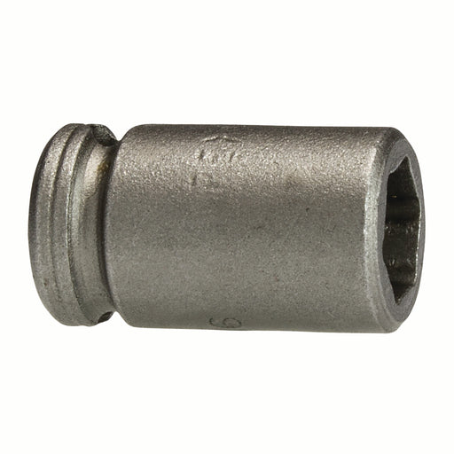 Apex M1E10, Inch Hex, 6-Point, Predrilled Hole, Fixed Magnet, Standard Length, 1/4" Square Drive, 5/16" Hex Impact Socket