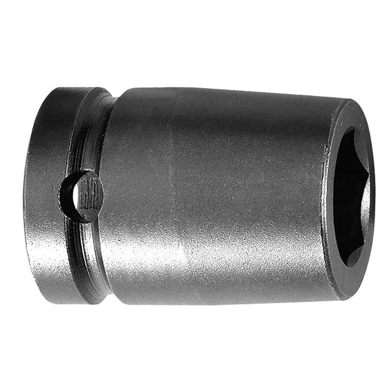 Apex M5E12, Inch Hex, 6-Point, Predrilled Hole, Fixed Magnet, Standard Length, 1/2" Square Drive, 3/8" Hex Impact Socket