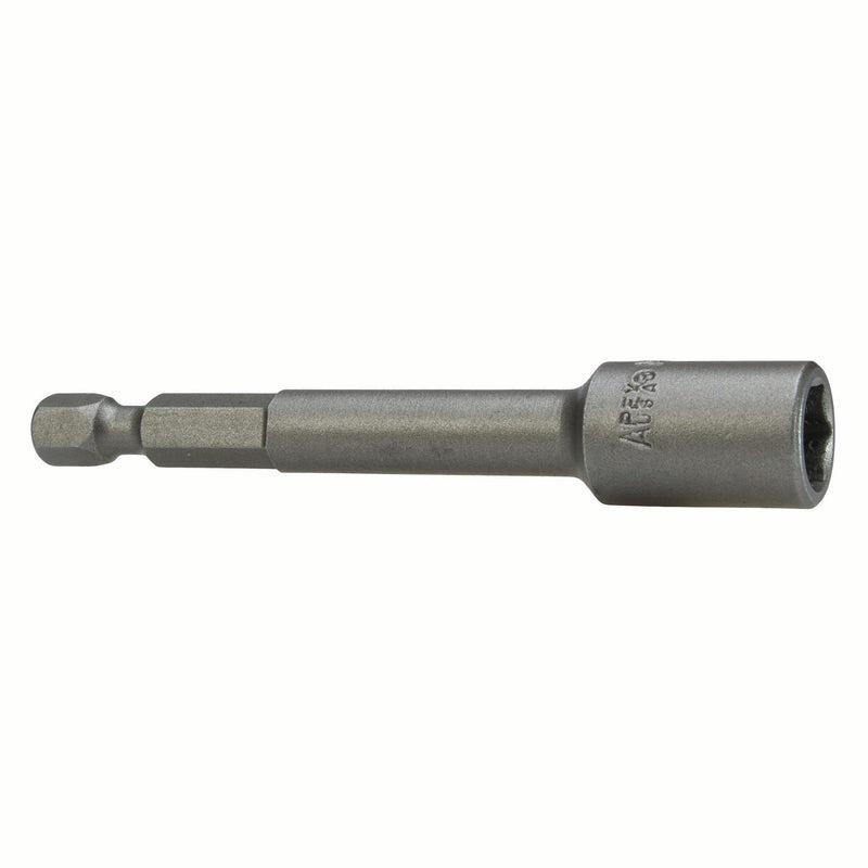 Apex M6N-08-8M-3 | Nutsetter | 1/4" Hex Power Drive | 8mm Hex | Fixed Magnet | 6-Point