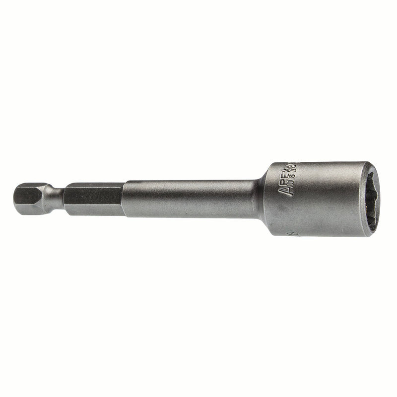 Apex M6N-0812-3 | Nutsetter | 1/4" Hex Power Drive | 3/8" Hex | Fixed Magnet | 6-Point