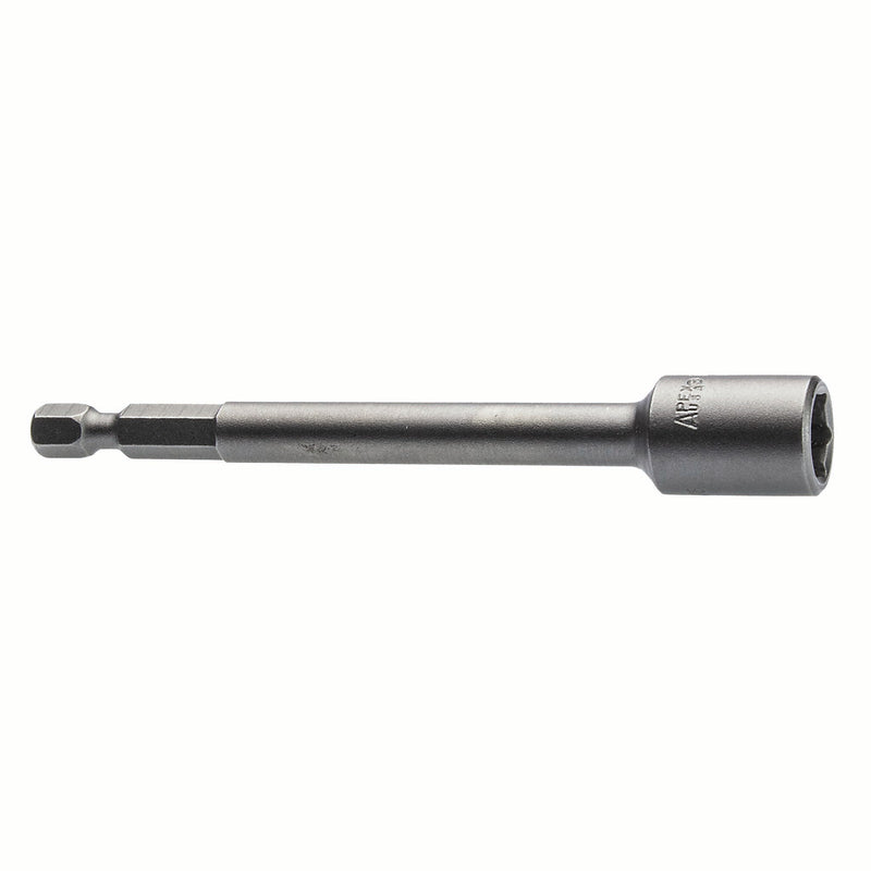 Apex M6N-0812-4 | Nutsetter | 1/4" Hex Power Drive | 3/8" Hex | Fixed Magnet | 6-Point