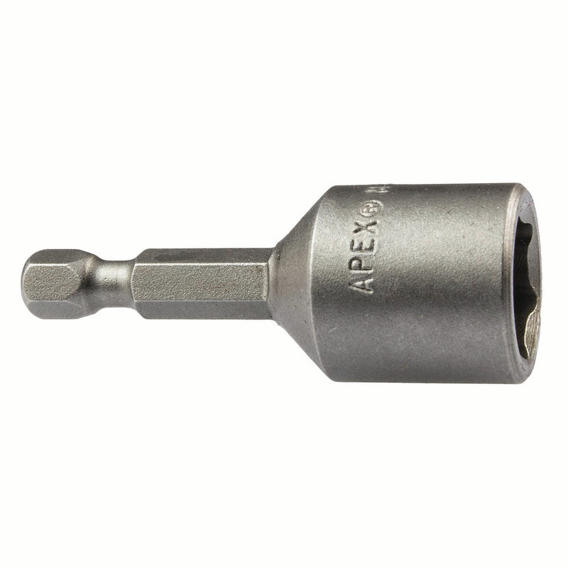 Apex M6N-0816-2 | Nutsetter | 1/4" Hex Power Drive | 1/2" Hex | Fixed Magnet | 6-Point