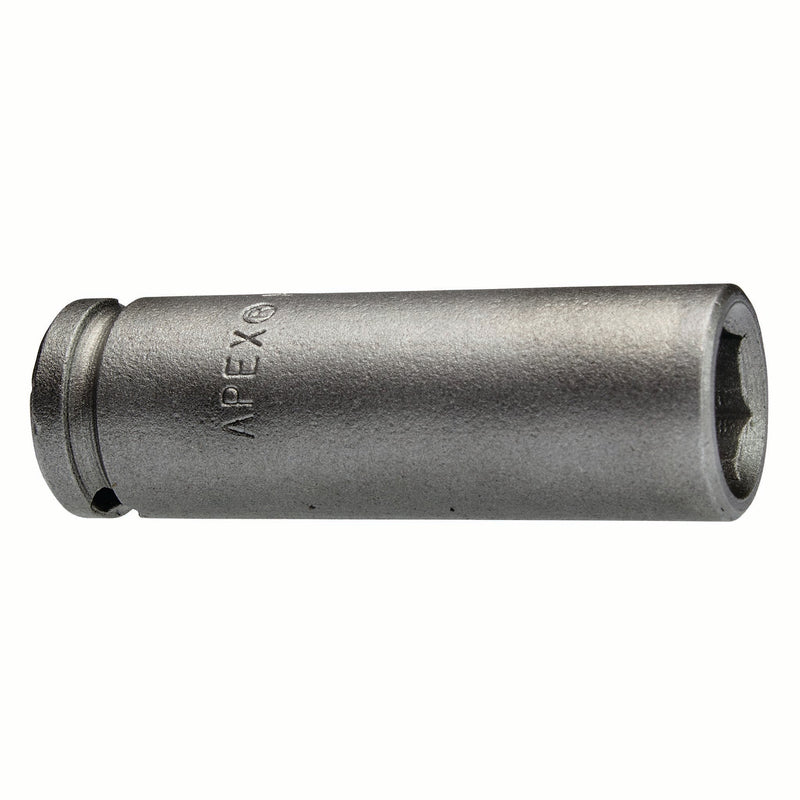Apex MB-1211, Inch Hex, 6-Point, Sliding Magnet, Long Length, 1/4" Square Drive, 11/32" Hex Impact Socket