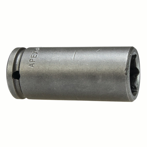 Apex MB-1216, Inch Hex, 6-Point, Sliding Magnet, Long Length, 1/4" Square Drive, 1/2" Hex Impact Socket