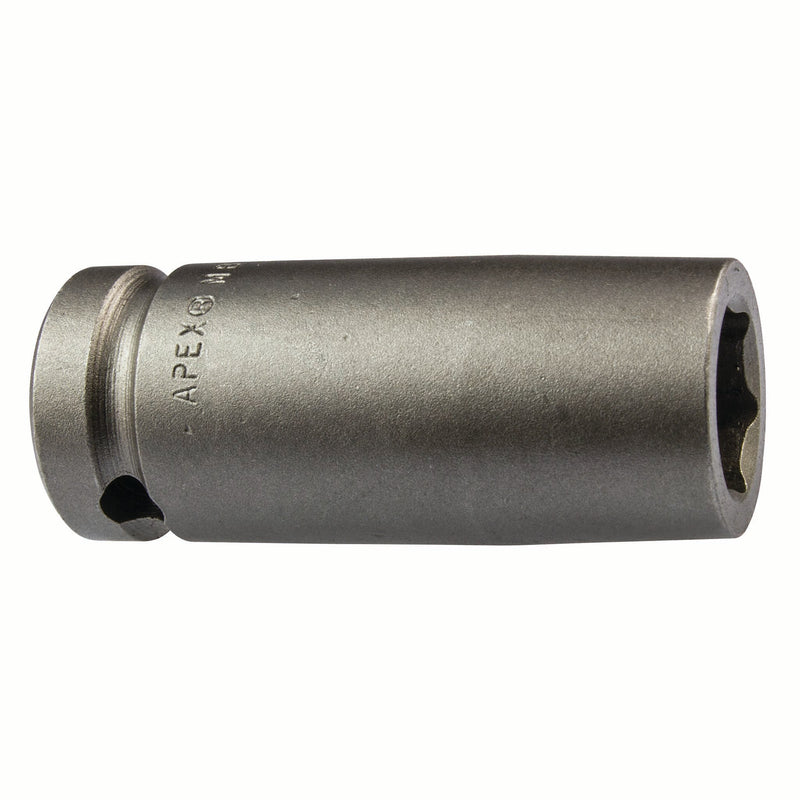 Apex MB-14MM25, Metric Hex, 6-Point, Sliding Magnet, Long Length, 1/2" Square Drive, 14 mm Impact Socket