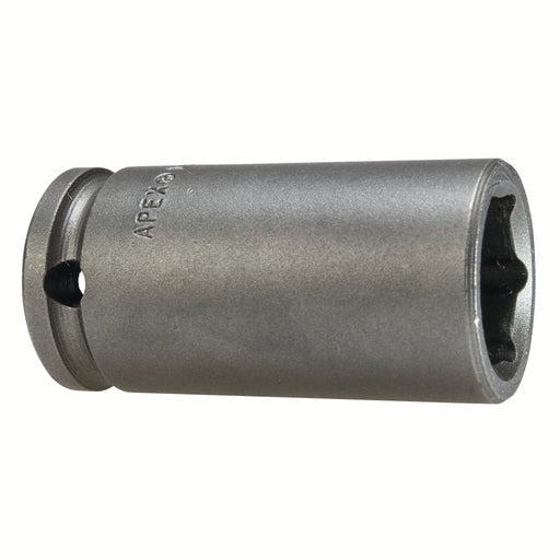 Apex MB-17MM23, Metric Hex, 6-Point, Sliding Magnet, Long Length, 3/8" Square Drive, 17 mm Impact Socket