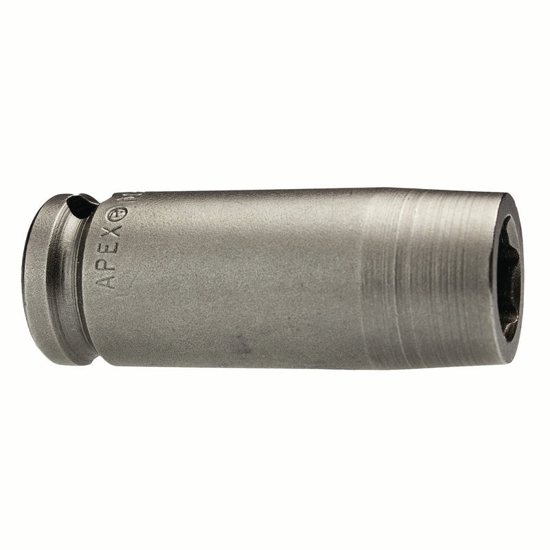 Apex MB-3214, Inch Hex, 6-Point, Sliding Magnet, Long Length, 3/8" Square Drive, 7/16" Hex Impact Socket