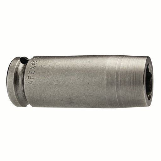 Apex MB-3214, Inch Hex, 6-Point, Sliding Magnet, Long Length, 3/8" Square Drive, 7/16" Hex Impact Socket