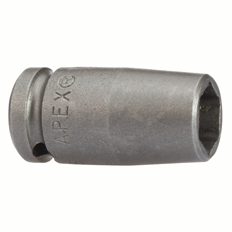 Apex MHA-1310, Inch Hex, 6-Point, Nose Taper, Fixed Magnet, Standard Length, 1/4" Square Drive, 5/16" Hex Impact Socket