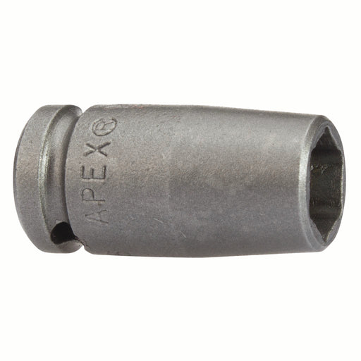 Apex MHA-1310, Inch Hex, 6-Point, Nose Taper, Fixed Magnet, Standard Length, 1/4" Square Drive, 5/16" Hex Impact Socket