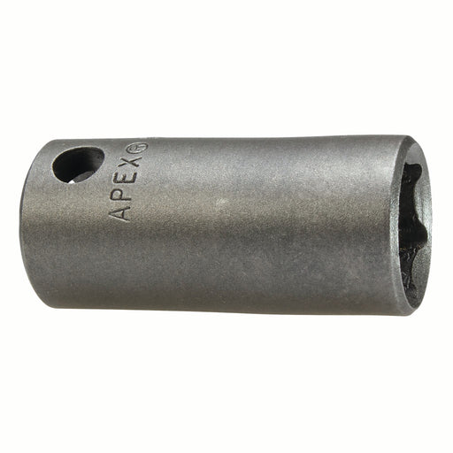 Apex MHC-3816, Inch Hex, 6-Point, Fixed Magnet, Standard Length, 3/8" Square Drive, 1/2" Hex Impact Socket