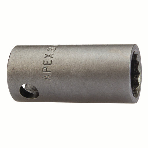 Apex OS-10MM43-D, Metric Hex, 12-Point, Thin Wall, Standard Length, 3/8" Square Drive, 10mm Hex Impact Socket