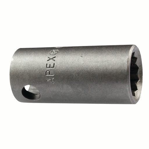 Apex OSM-10MM43-D, Metric Hex, 12-Point, Thin Wall, Fixed Magnet, Standard Length, 3/8" Square Drive, 10mm Hex Impact Socket