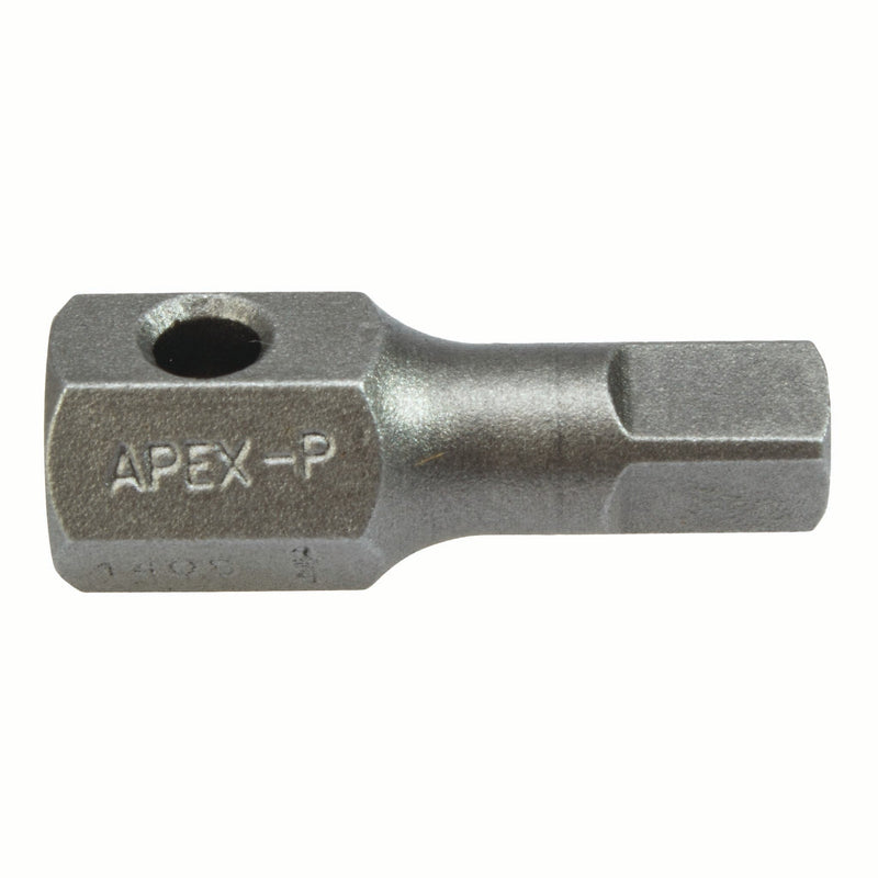 Apex P-1408, Square, 2-Piece Assembly, Max Hardness, Impact Bit Socket