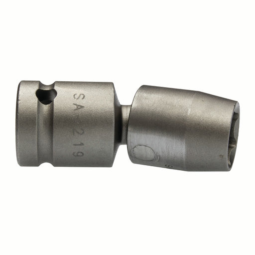 Apex SA-219, Inch Hex, 6-Point, Standard, Universal, Standard Length, 1/2" Square , 9/16" Hex Universal Power Socket