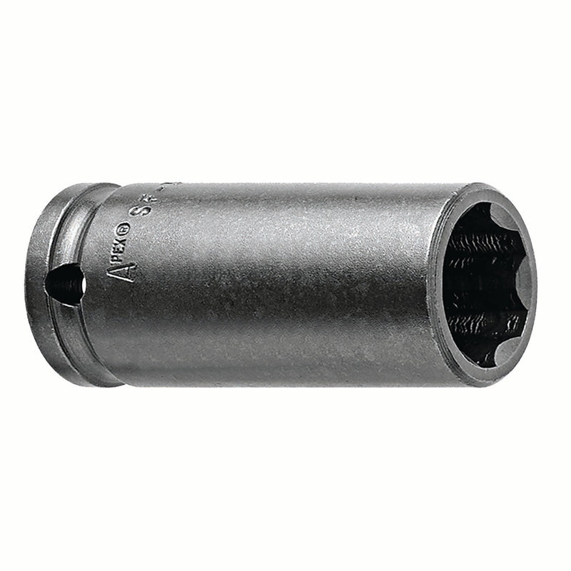 Apex SF-11MM23, Metric Hex, 6-Point, Surface Drive, Long Length, 3/8" Square Drive, 11 mm Power Socket