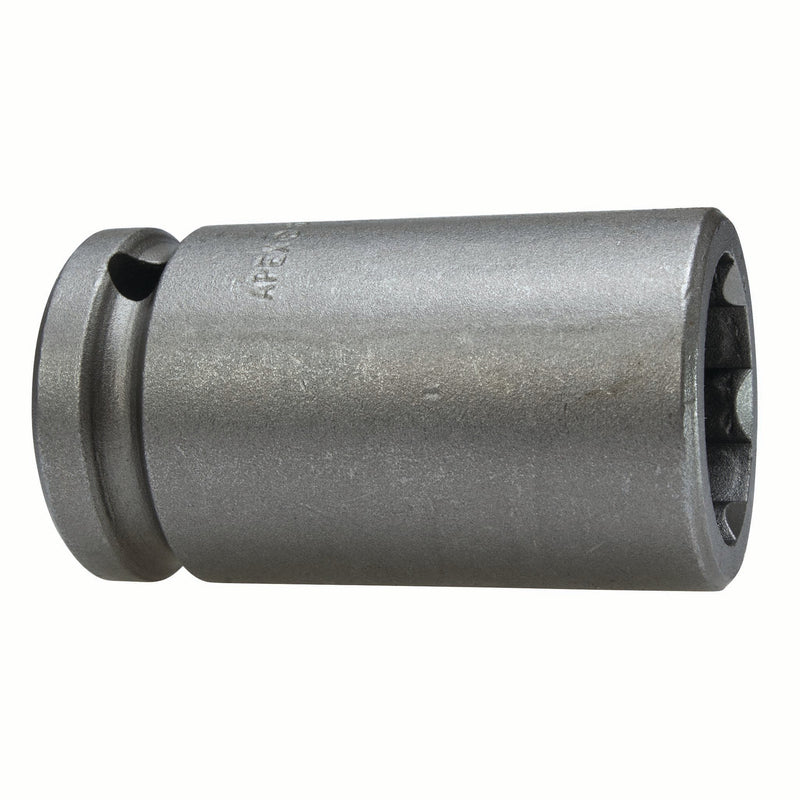 Apex SF-21MM25, Metric Hex, 6-Point, Surface Drive, Long Length, 1/2" Square Drive, 21 mm Power Socket