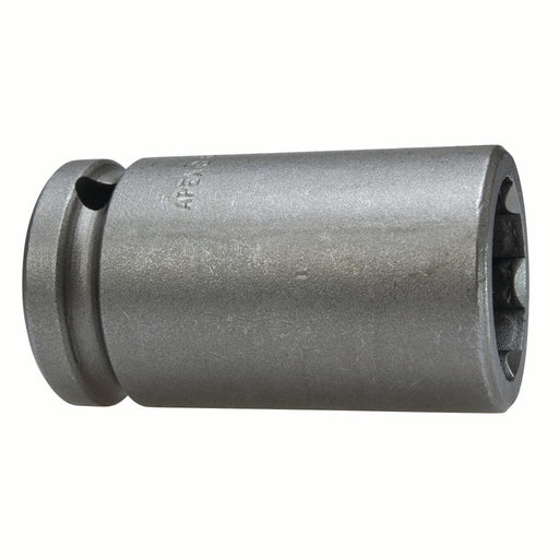 Apex SF-21MM25, Metric Hex, 6-Point, Surface Drive, Long Length, 1/2" Square Drive, 21 mm Power Socket