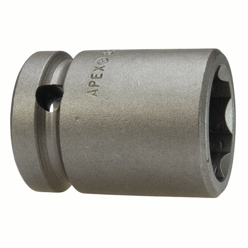 Apex SF-5124, Inch Hex, 6-Point, Surface Drive, Standard Length, 1/2" Square Drive, 3/4" Hex Power Socket
