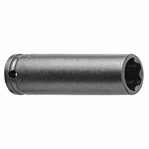 Apex SF-5514, Inch Hex, 6-Point, Thin Wall, Surface Drive, Extra-Long Length, 1/2" Square Drive, 7/16" Hex Power Socket