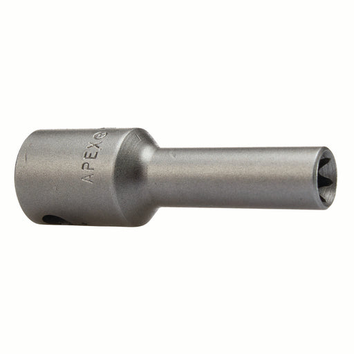 Apex TX-3508, External Torx, Thin Wall, Standard Length, 3/8" Square Drive, E8 - Impact Socket