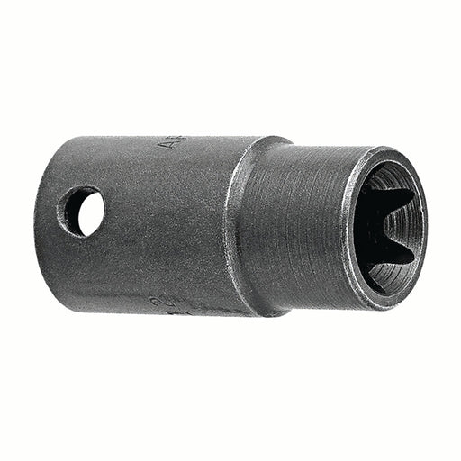 Apex TX-5412, External Torx, Thin Wall, Standard Length, 1/2" Square Drive, E12 - Impact Socket