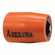 Apex NC-5436X Impact Socket, Inch, 6-Point, Covered, Hex