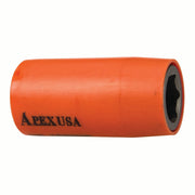 Apex UG-15MM25X Impact Socket, Metric, 6-Point, Covered, Hex